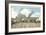 Trains Pulling out of Union Station, Kansas City, Missouri-null-Framed Art Print