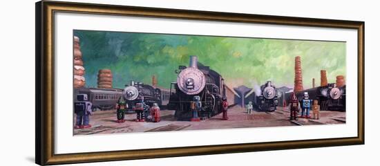 Trainyard-Eric Joyner-Framed Giclee Print