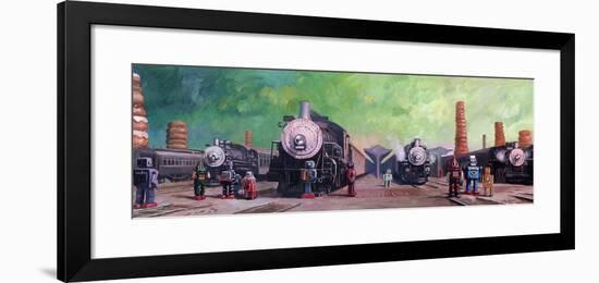 Trainyard-Eric Joyner-Framed Giclee Print