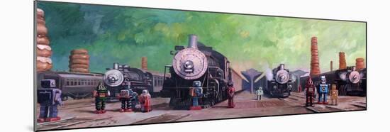 Trainyard-Eric Joyner-Mounted Giclee Print