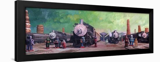 Trainyard-Eric Joyner-Framed Giclee Print