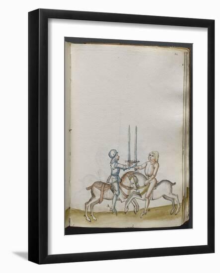 Traité de combat (tradition de maître Johann Lichtenauer)-null-Framed Giclee Print