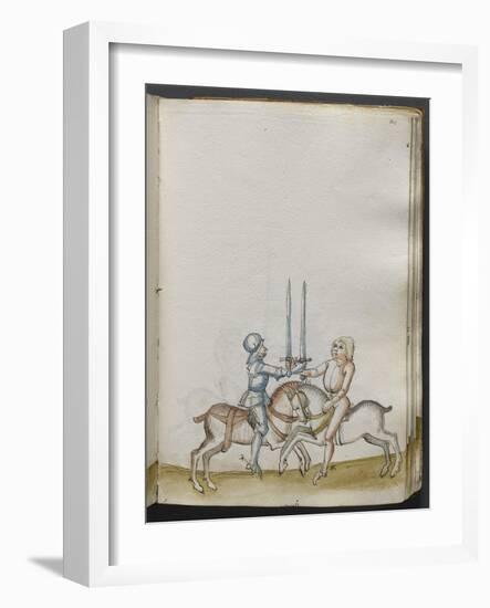 Traité de combat (tradition de maître Johann Lichtenauer)-null-Framed Giclee Print