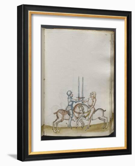 Traité de combat (tradition de maître Johann Lichtenauer)-null-Framed Giclee Print