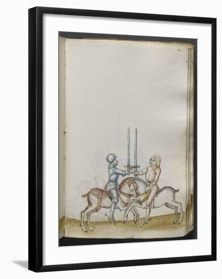 Traité de combat (tradition de maître Johann Lichtenauer)-null-Framed Giclee Print