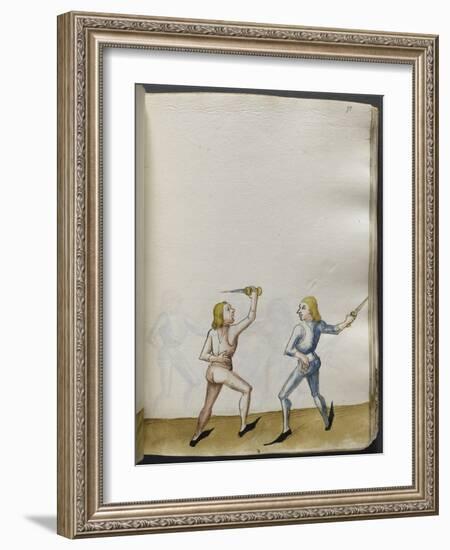 Traité de combat (tradition de maître Johann Lichtenauer)-null-Framed Giclee Print