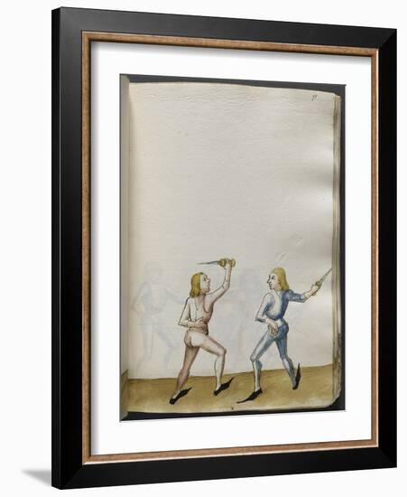 Traité de combat (tradition de maître Johann Lichtenauer)-null-Framed Giclee Print