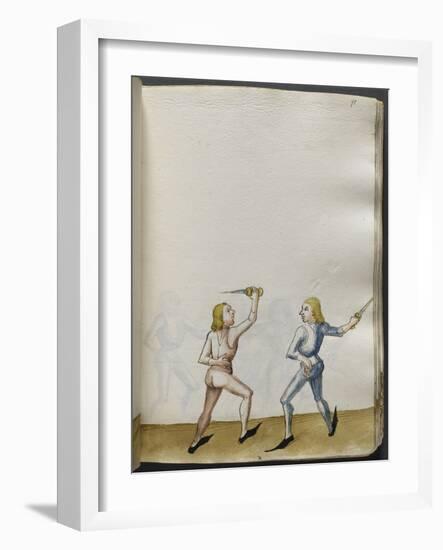 Traité de combat (tradition de maître Johann Lichtenauer)-null-Framed Giclee Print