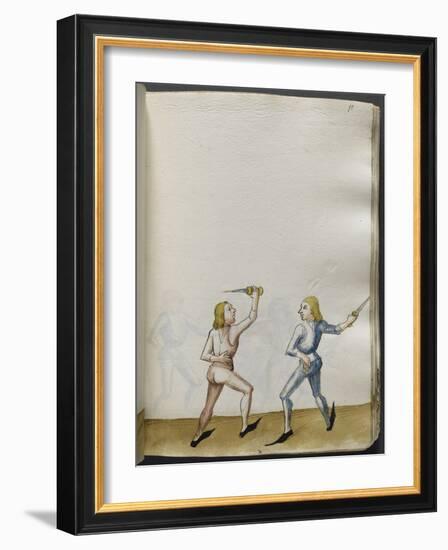 Traité de combat (tradition de maître Johann Lichtenauer)-null-Framed Giclee Print