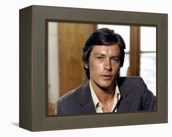 Traitement by Choc by AlainJessua with Alain Delon, 1973 (photo)-null-Framed Stretched Canvas