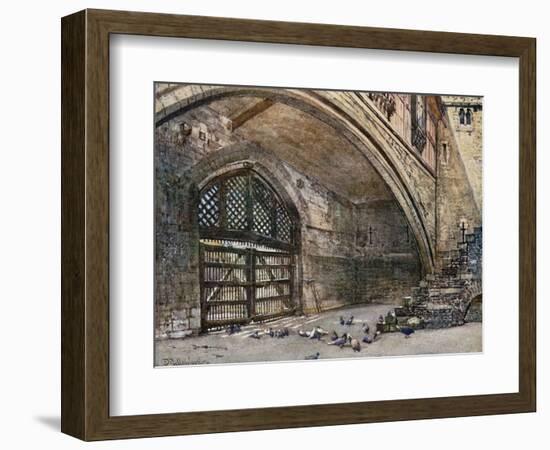 Traitors' Gate, from Within-John Fulleylove-Framed Giclee Print