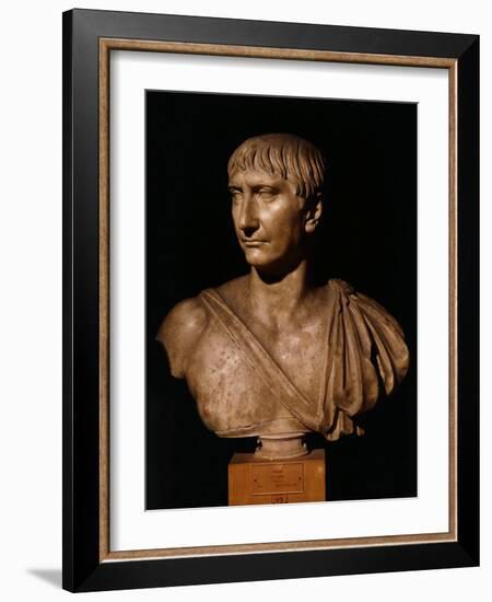 Trajan, 53-117 AD Roman Emperor-null-Framed Photographic Print