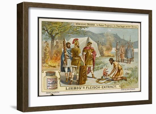 Trajan Goes to War-null-Framed Art Print