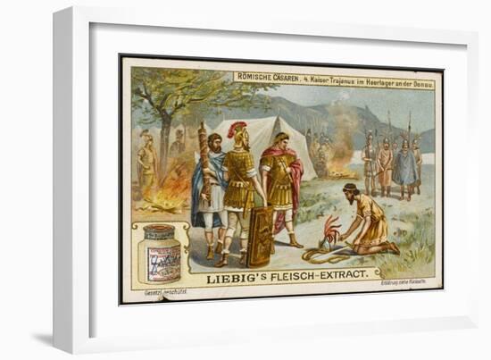 Trajan Goes to War-null-Framed Art Print