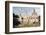 Trajan's Column Between Dome of St. Maria Di Loreto (Left) and Ss.Nome Di Maria, Latium, Italy-Nico Tondini-Framed Photographic Print