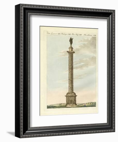 Trajan's Column in Rome-null-Framed Giclee Print