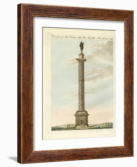 Trajan's Column in Rome-null-Framed Giclee Print