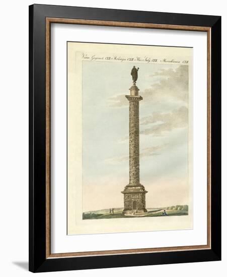 Trajan's Column in Rome-null-Framed Giclee Print