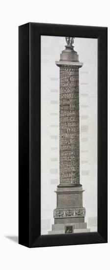 Trajan's Column-Giovanni Battista Piranesi-Framed Premier Image Canvas