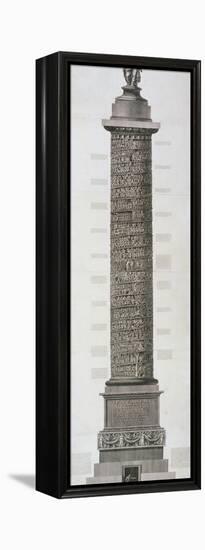 Trajan's Column-Giovanni Battista Piranesi-Framed Premier Image Canvas