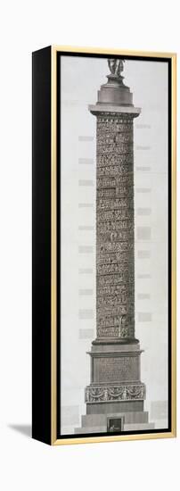 Trajan's Column-Giovanni Battista Piranesi-Framed Premier Image Canvas