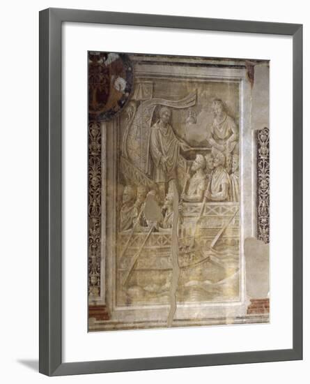 Trajan's Departure on Second Dacian Campaign, Scene from Cycle on Trajan's Column, 1511-1513-Baldassare Peruzzi-Framed Giclee Print