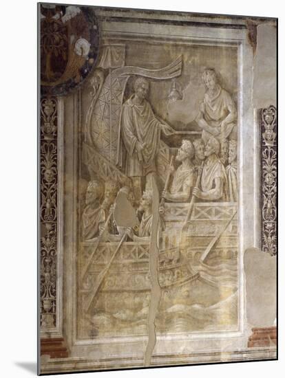 Trajan's Departure on Second Dacian Campaign, Scene from Cycle on Trajan's Column, 1511-1513-Baldassare Peruzzi-Mounted Giclee Print