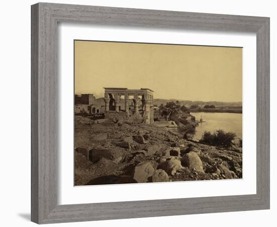 Trajan's Kiosk AKA The Pharaoh's Bed-Science Source-Framed Giclee Print