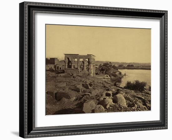 Trajan's Kiosk AKA The Pharaoh's Bed-Science Source-Framed Giclee Print