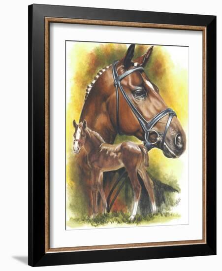 Trakehner-Barbara Keith-Framed Giclee Print