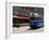 Tram and Restaurant, Zurich, Switzerland, Europe-Richardson Peter-Framed Photographic Print