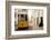 Tram in Elevador Da Bica, Lisbon, Portugal-Ben Pipe-Framed Photographic Print