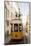 Tram in Elevador Da Bica, Lisbon, Portugal-Ben Pipe-Mounted Photographic Print