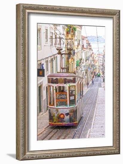 Tram in Lisbon, Portugal-null-Framed Photographic Print