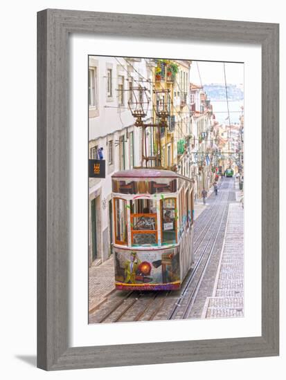 Tram in Lisbon, Portugal-null-Framed Photographic Print