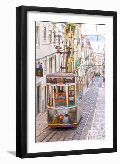 Tram in Lisbon, Portugal-null-Framed Photographic Print