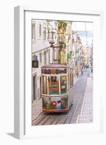 Tram in Lisbon, Portugal-null-Framed Photographic Print