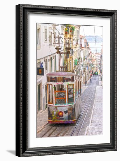 Tram in Lisbon, Portugal-null-Framed Photographic Print