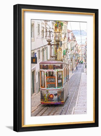 Tram in Lisbon, Portugal-null-Framed Photographic Print