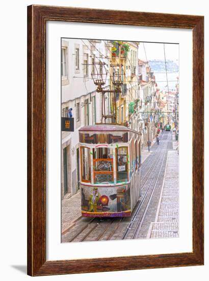 Tram in Lisbon, Portugal-null-Framed Photographic Print