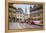 Tram in Mala Strana (Little Quarter), Prague, Czech Republic-Jon Arnold-Framed Premier Image Canvas