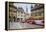 Tram in Mala Strana (Little Quarter), Prague, Czech Republic-Jon Arnold-Framed Premier Image Canvas