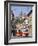 Tram in the Lesser Quarter, Prague, Czech Republic, Europe-Michael Short-Framed Photographic Print