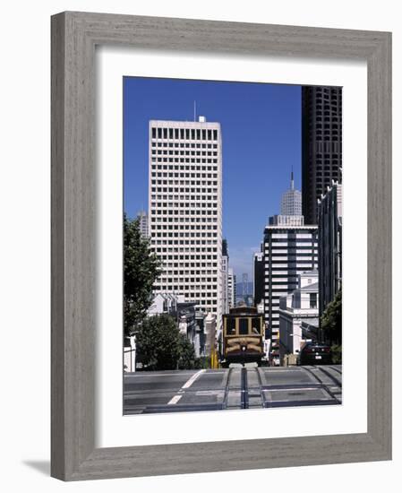 Tram, San Francisco, USA-Neil Farrin-Framed Photographic Print