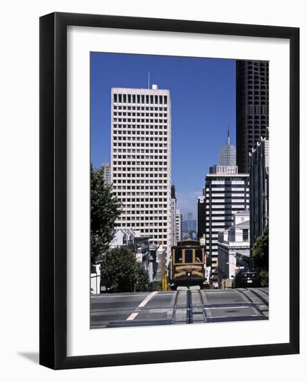 Tram, San Francisco, USA-Neil Farrin-Framed Photographic Print
