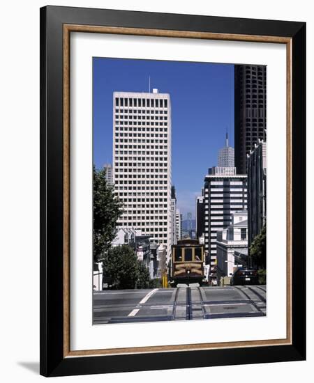 Tram, San Francisco, USA-Neil Farrin-Framed Photographic Print