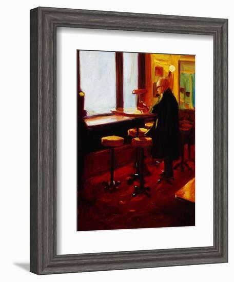 Tram Station Cafe, London-Pam Ingalls-Framed Giclee Print