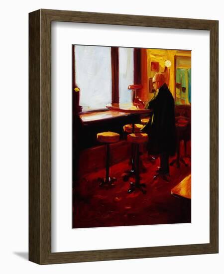 Tram Station Cafe, London-Pam Ingalls-Framed Giclee Print