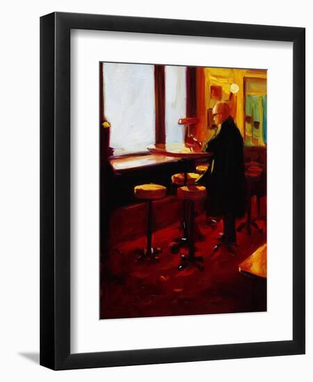 Tram Station Cafe, London-Pam Ingalls-Framed Giclee Print