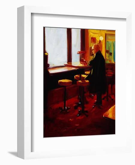 Tram Station Cafe, London-Pam Ingalls-Framed Giclee Print